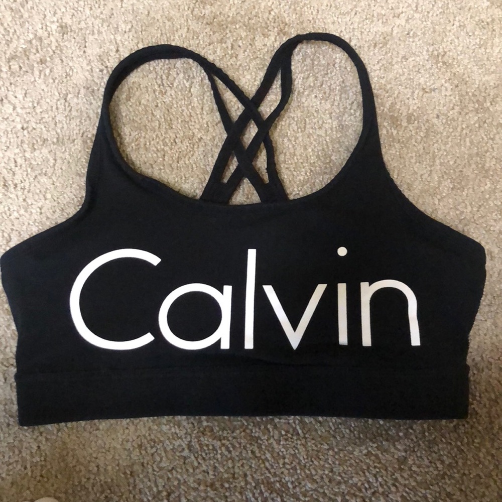 !!!!SOLD!!!!Like new Calvin Klein sports bra